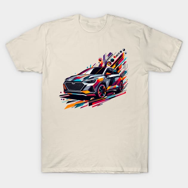 Hyundai i20 T-Shirt by Vehicles-Art